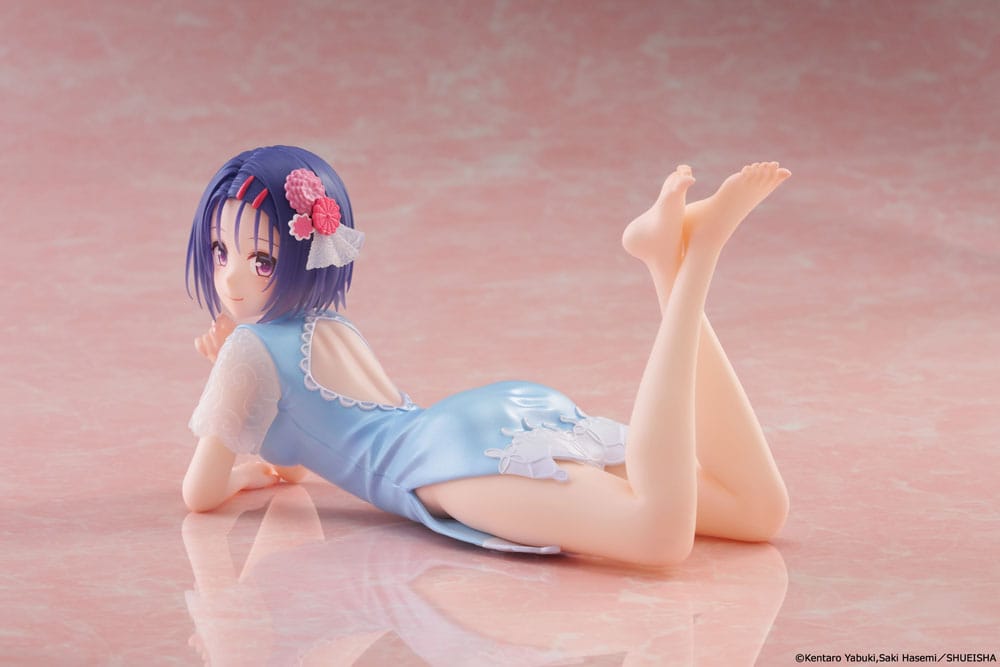 To Love-Ru Darkness PVC Statue Desktop Cute Figure Haruna Sairenji (China Dress Ver.) 13 cm            - Damaged packaging
