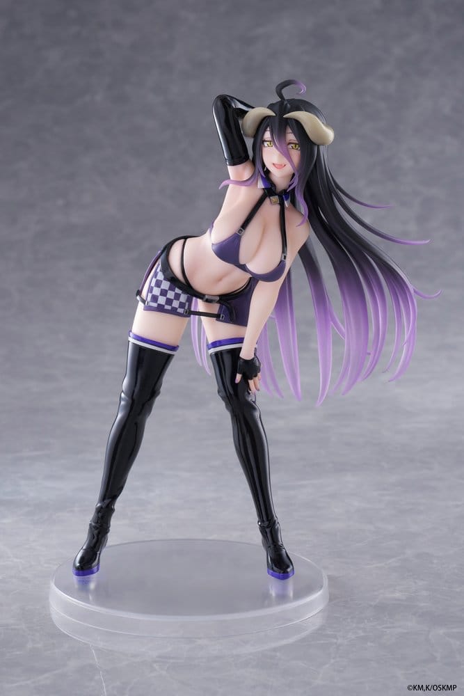 Overlord Coreful PVC Statue Albedo Grid Girl Ver. 18 cm      - Damaged packaging