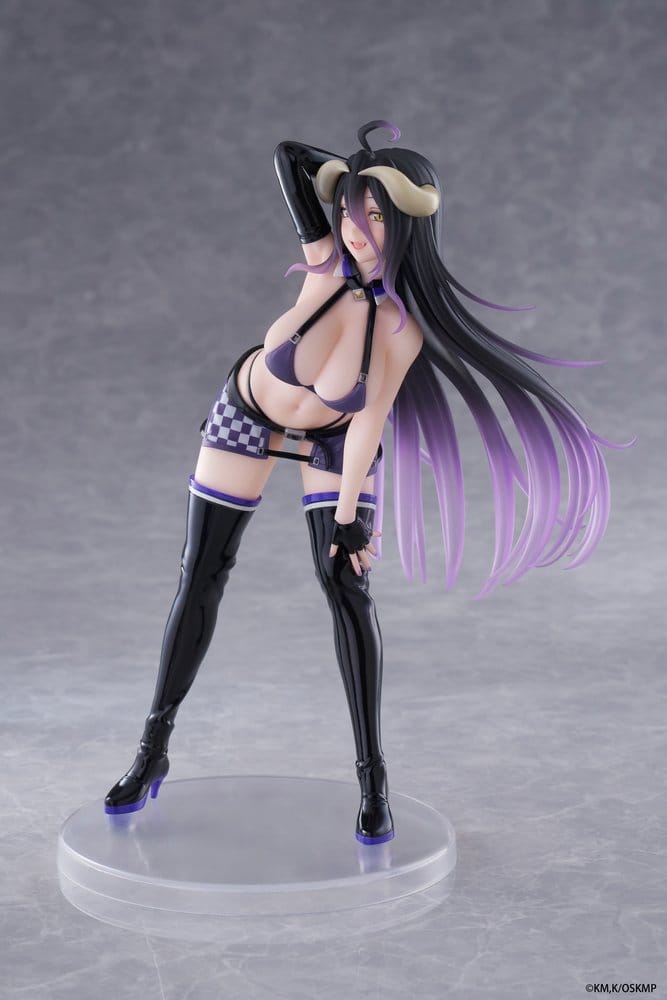 Overlord Coreful PVC Statue Albedo Grid Girl Ver. 18 cm      - Damaged packaging