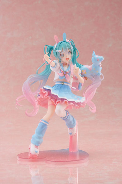 Hatsune Miku x RODY Newly Written Taito Kuji Online PVC Statue Hatsune Miku 18 cm - Damaged packaging