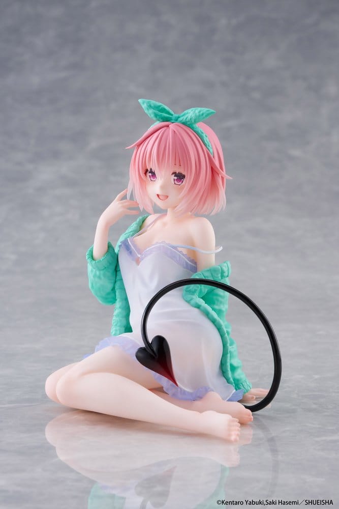 To Love-Ru Desktop Cute PVC Figure Momo (Roomwear Ver.) 13 cm - Damaged packaging