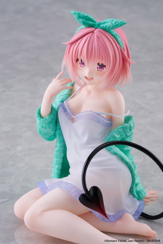 To Love-Ru Desktop Cute PVC Figure Momo (Roomwear Ver.) 13 cm - Damaged packaging