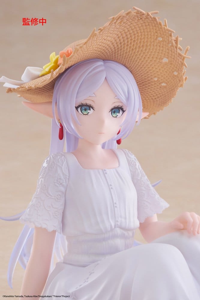 Frieren: Beyond Journey's End PVC Statue Desktop Cute Figure Frieren Summer Dress Ver. 13 cm        - Damaged packaging