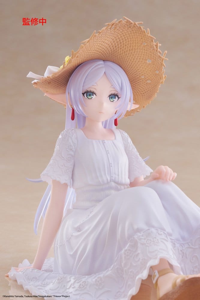 Frieren: Beyond Journey's End PVC Statue Desktop Cute Figure Frieren Summer Dress Ver. 13 cm        - Damaged packaging