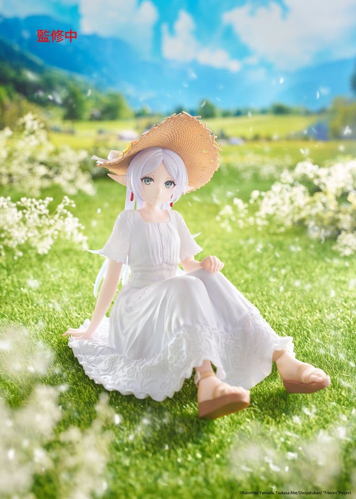 Frieren: Beyond Journey's End PVC Statue Desktop Cute Figure Frieren Summer Dress Ver. 13 cm