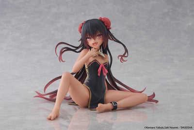 To Love-Ru Darkness Desktop Cute PVC Figure Nemesis (Chinese Dress Ver.) 13 cm