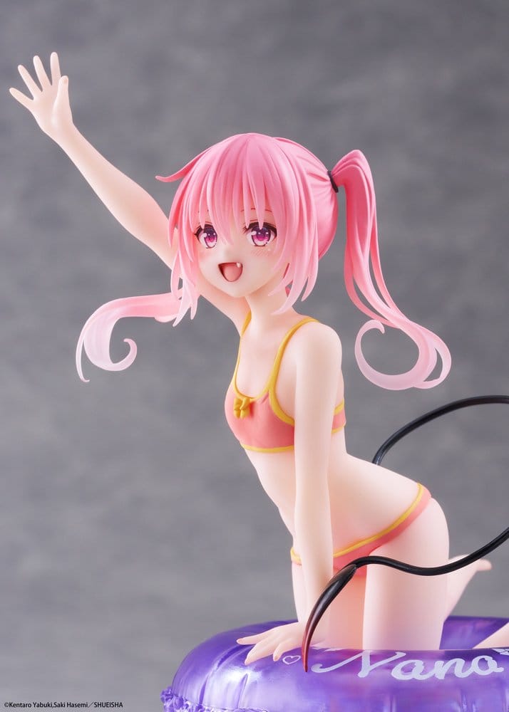 To Love-Ru Darkness Aqua Float Girls PVC Figure Nana 10 cm