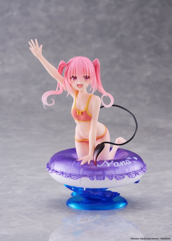 To Love-Ru Darkness Aqua Float Girls PVC Figure Nana 10 cm