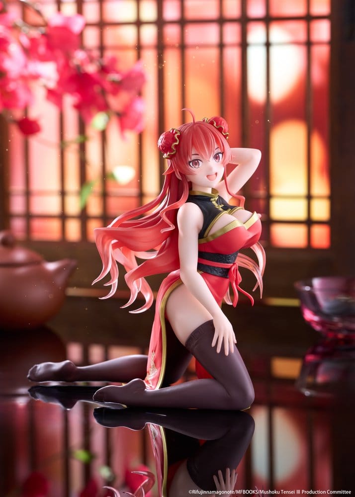 Mushoku Tensei: Jobless Reincarnation Desktop Cute PVC Figure Eris Greyrat (Chinese Dress Ver.) 13 cm