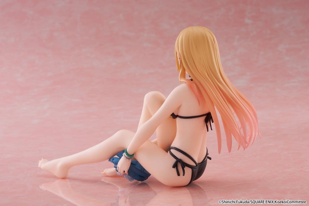My Dress-Up Darling Desktop Cute PVC Figure Marin Kitagawa (Measured Swimsuit Ver.) Reissue 13 cm