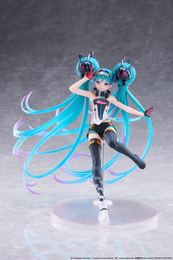 Hatsune Miku Taito Kuji PVC Figure Racing Miku 2026 Ver. Original 18 cm