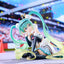 Hatsune Miku Taito Kuji PVC Figure Racing Miku 2018 Ver. Round 8 13 cm