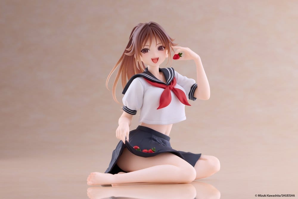 Strawberry 100% Desktop Cute PVC Figure Satsuki Kitaoji (School uniform Ver.) 18 cm