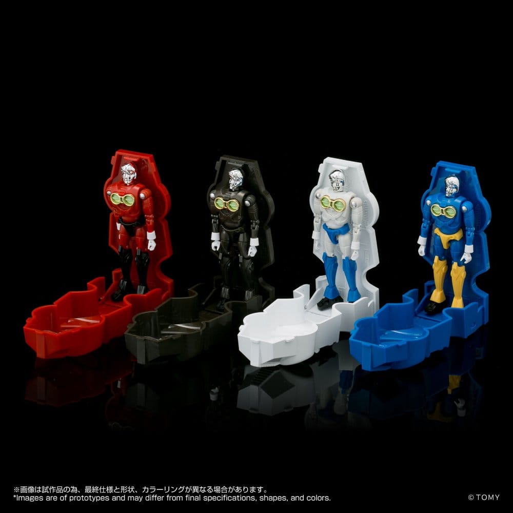 Microman Legacy Soul Action Figures 4-Pack Microman Command #3