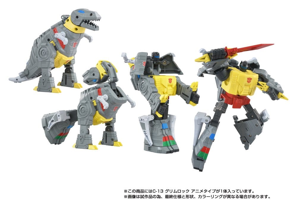 Transformers Missing Link Action Figure C-13 Grimlock Anime 15 cm