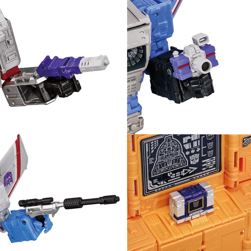 Transformers Dramatic Capture Series Action Figure 4-Pack Decepticons Part 2