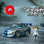Fast &amp; Furious Q-Village Vehicle with mini-figure Nissan Skyline GT-R (R34) 9 cm