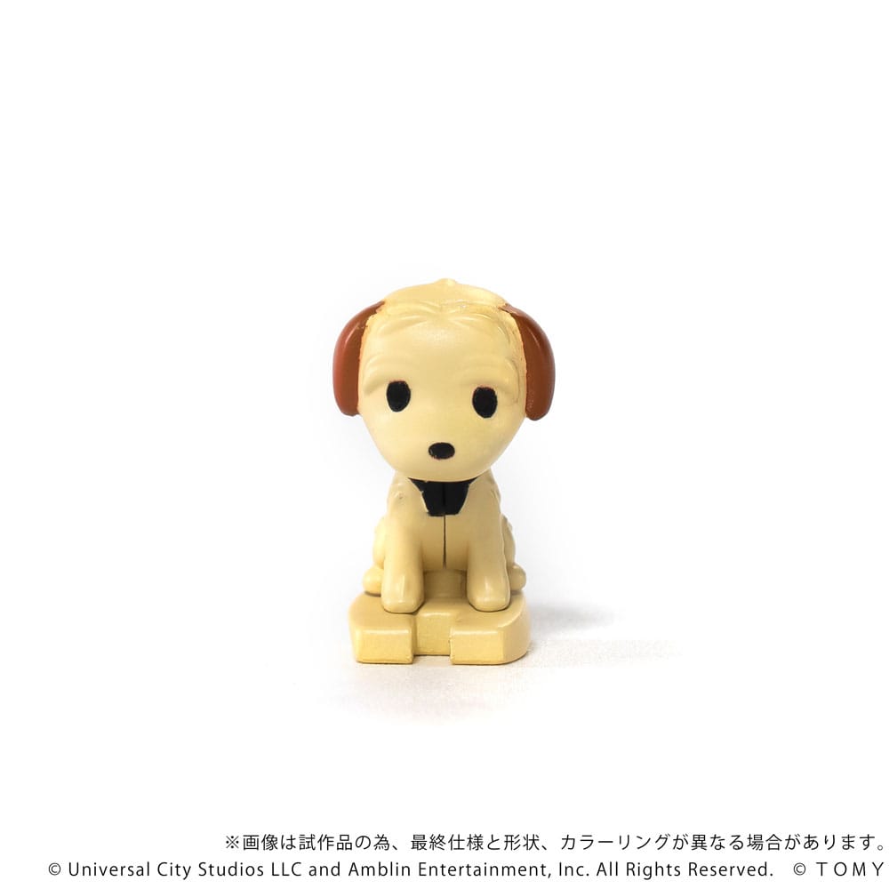 Back to the Future Q-Village Vehicles with mini-figures Time Machine Deluxe Set 9 cm