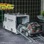 Back to the Future Q-Village Vehicles with mini-figures Time Machine Deluxe Set 9 cm