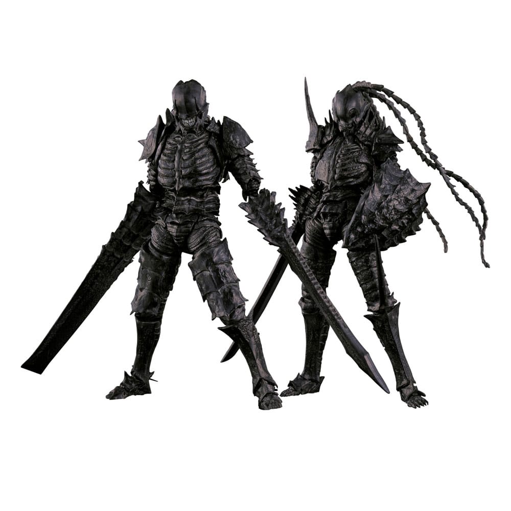 ABARA Action Figure Black Gaunas Kudou Denji & Nayuta Set