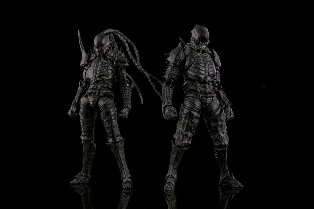 ABARA Action Figure Black Gaunas Kudou Denji &amp; Nayuta Set