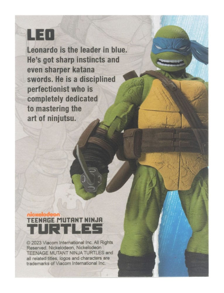 Teenage Mutant Ninja Turtles BST AXN Action Figure Leonardo (IDW Comics) 13 cm