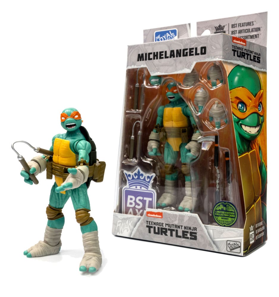 Teenage Mutant Ninja Turtles BST AXN Action Figure Michelangelo (IDW Comics) 13 cm