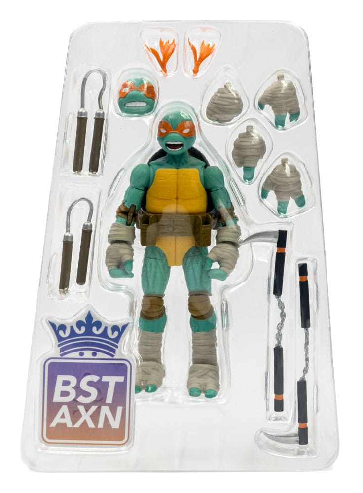 Teenage Mutant Ninja Turtles BST AXN Action Figure Michelangelo (IDW Comics) 13 cm