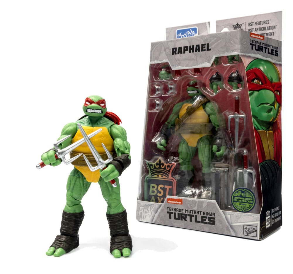 Teenage Mutant Ninja Turtles BST AXN Action Figure Raphael (IDW Comics) 13 cm