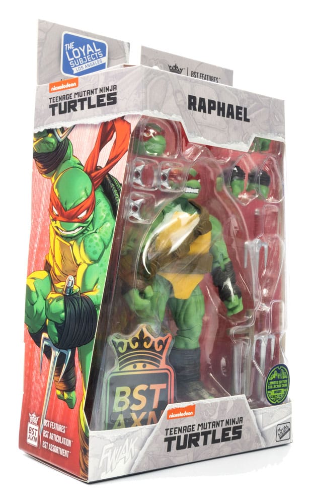 Teenage Mutant Ninja Turtles BST AXN Action Figure Raphael (IDW Comics) 13 cm