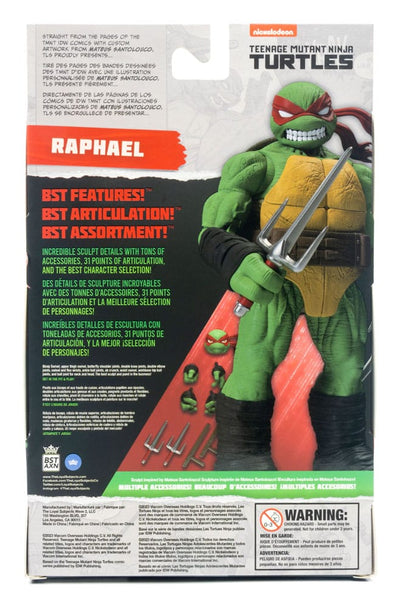 Teenage Mutant Ninja Turtles BST AXN Action Figure Raphael (IDW Comics) 13 cm