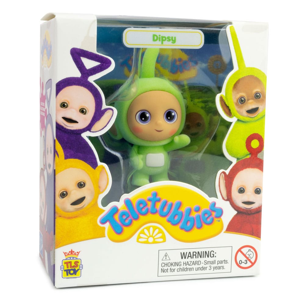 Teletubbies Cheebee Mini figure Dipsy Flocked 6 cm