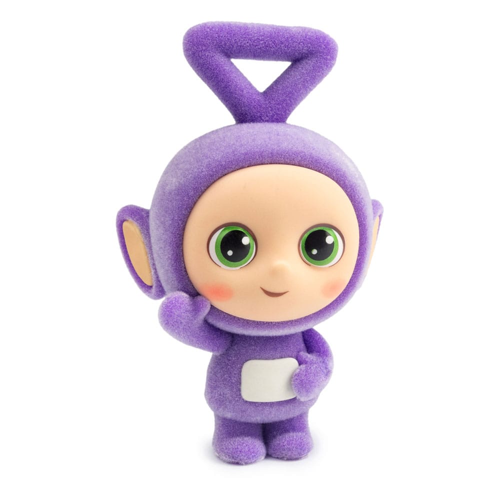 Teletubbies Cheebee Mini figure Tinky Winky Flocked 6 cm