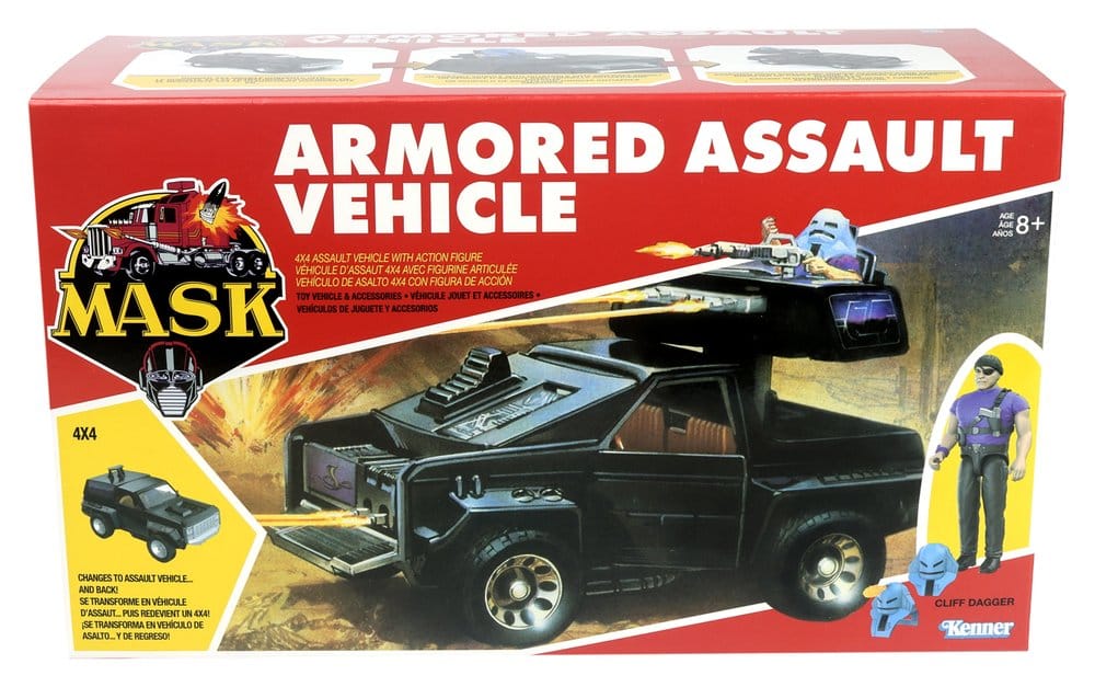 M.A.S.K. Wave 2 Vehicle AAV (Armored Assault Vehicle)