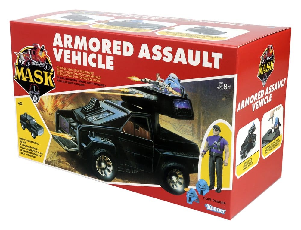 M.A.S.K. Wave 2 Vehicle AAV (Armored Assault Vehicle)