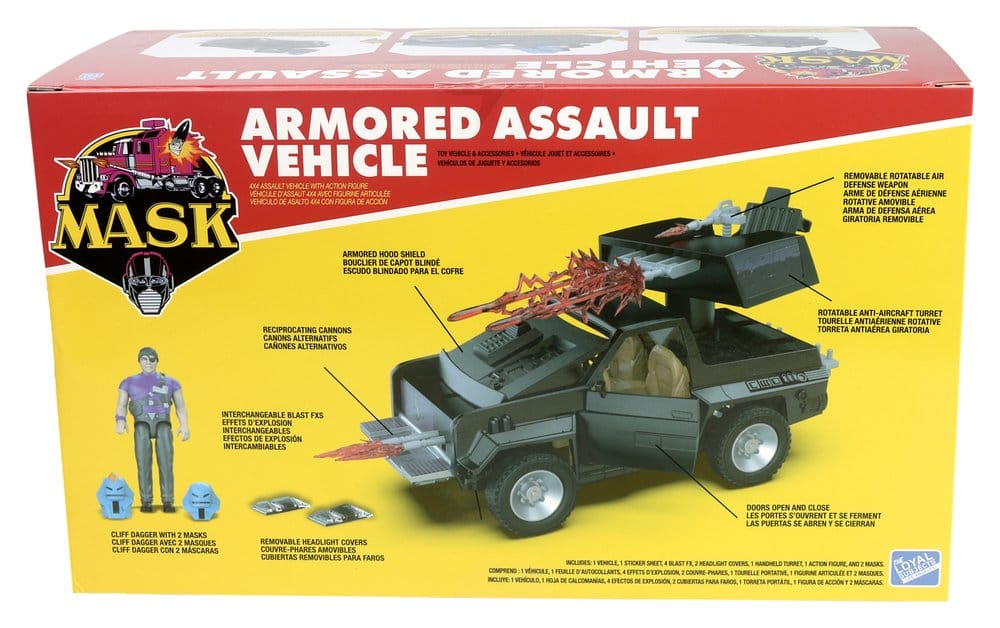 M.A.S.K. Wave 2 Vehicle AAV (Armored Assault Vehicle)