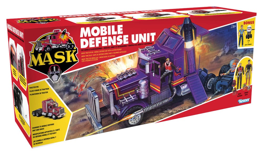 M.A.S.K. Vehicle Mobile Defense Unit Limited Edition - Damaged packaging