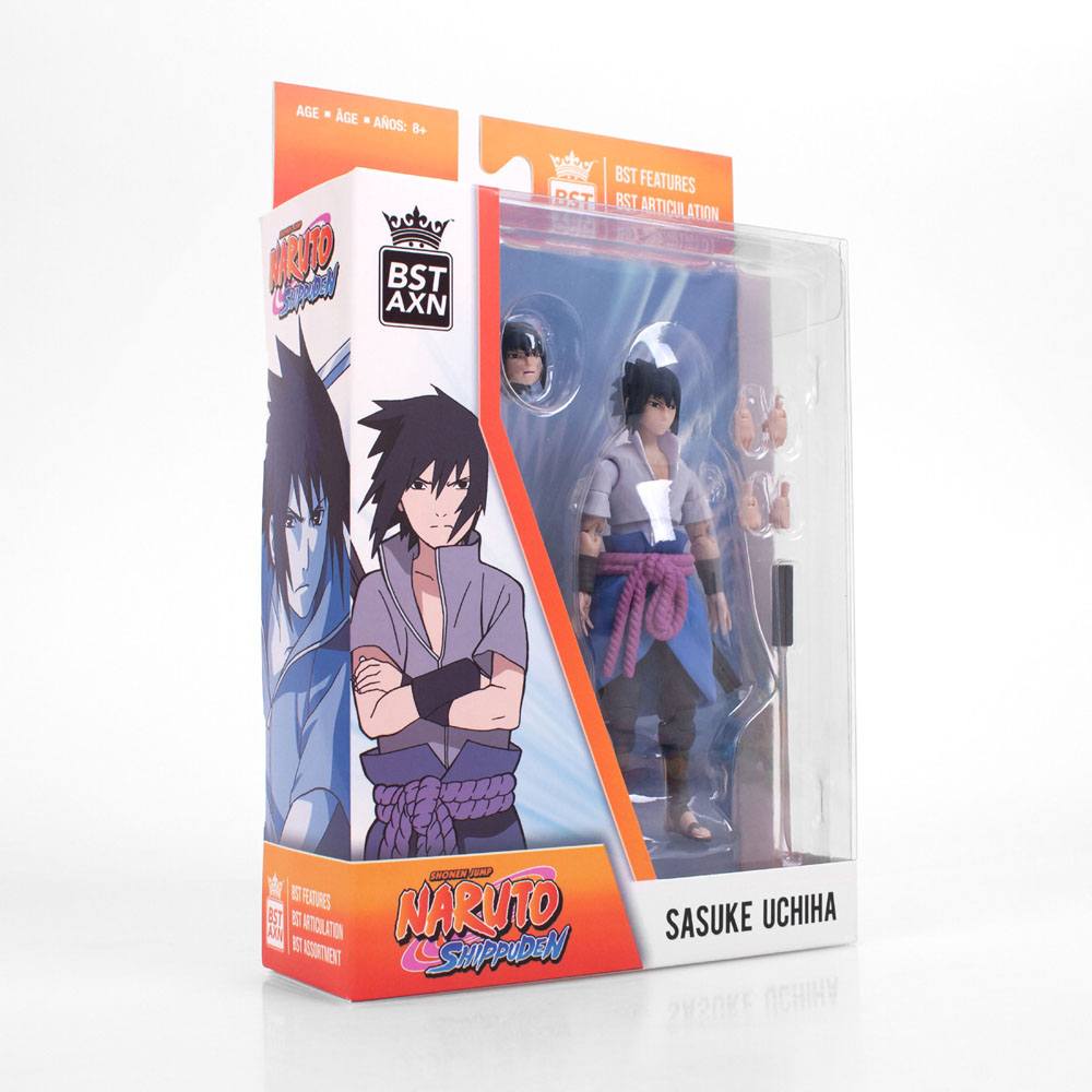 Naruto BST AXN Action Figure Sasuke Uchiha 13 cm - Damaged packaging