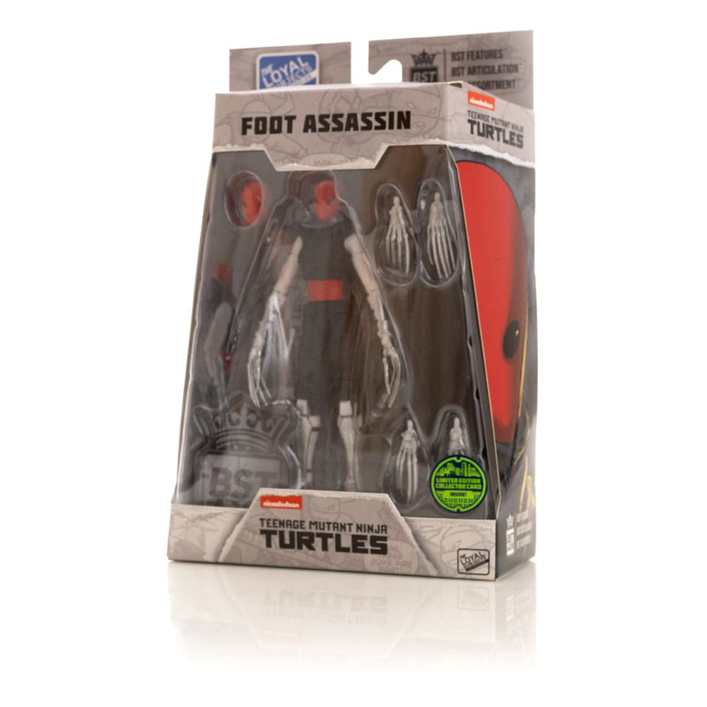 Teenage Mutant Ninja Turtles BST AXN Action Figure Foot Assassin (IDW Comics) 13 cm