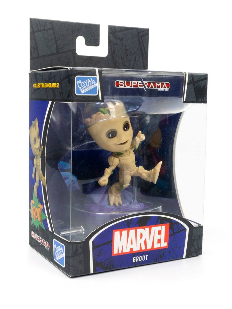 Marvel Superama Mini Diorama Groot 10 cm