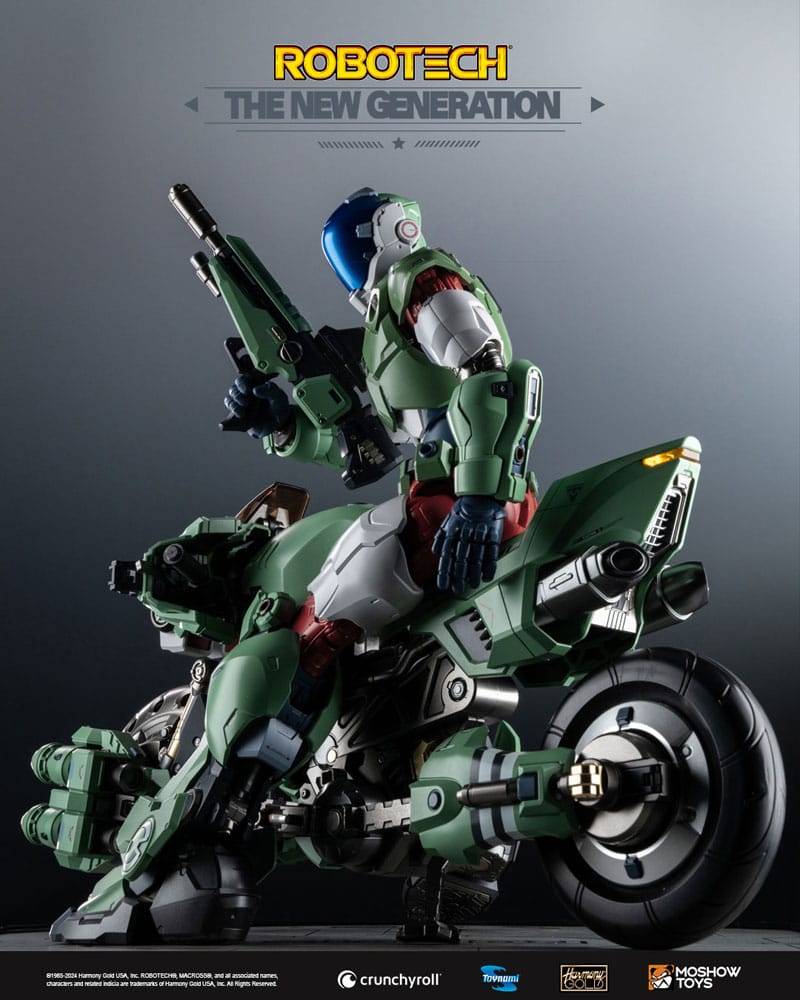 Robotech The New Generation Action Figure YR-052F Transformable Cyclone 29 cm