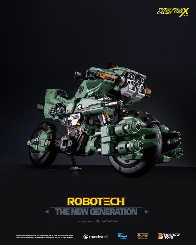 Robotech Action Figure The New Generation YR-052F Transformable Cyclone 29 cm