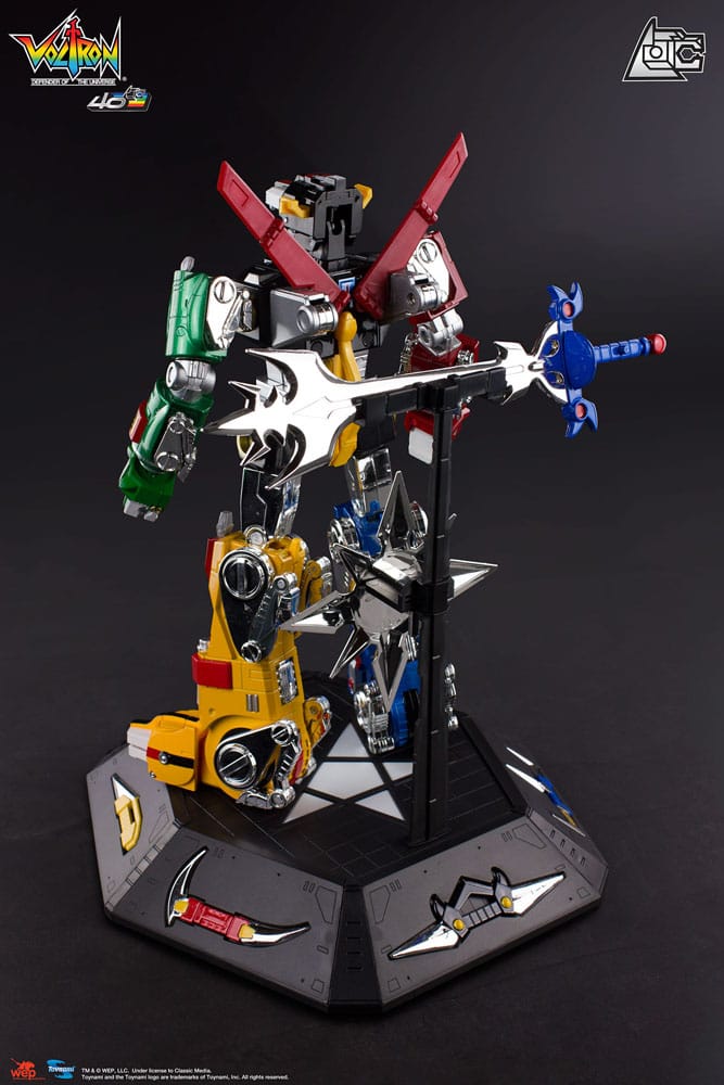 Voltron Action Figure Gift Set 40th Anniversary Collector´s Edition 27 cm