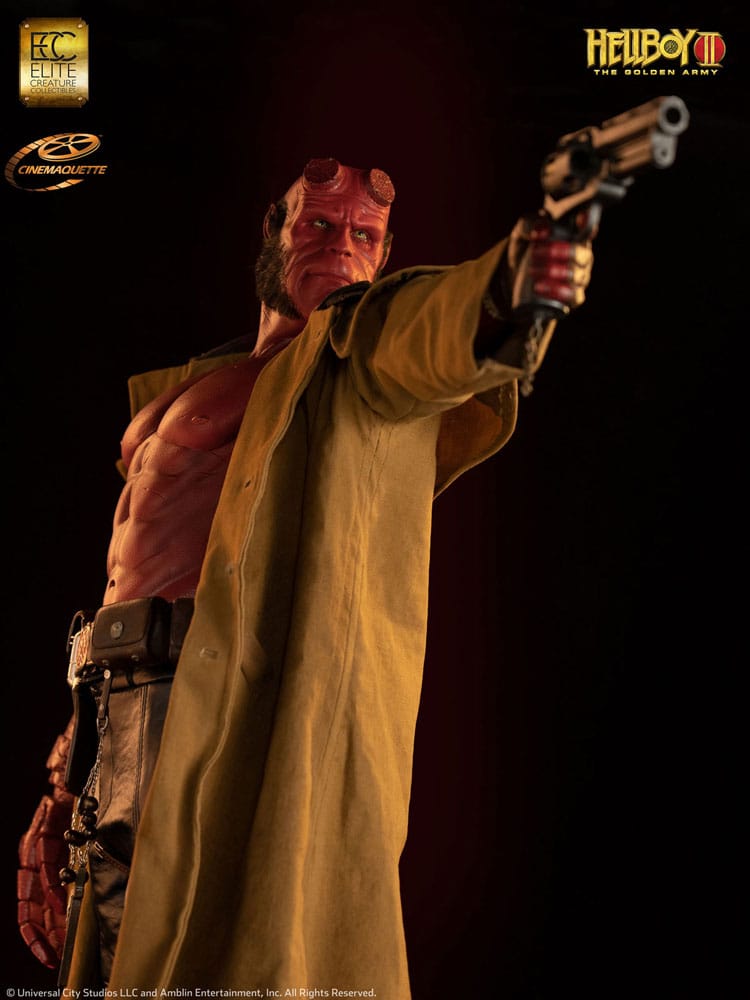 Hellboy II: The Golden Army Elite Creature Line Statue 1/3 Hellboy 86 cm