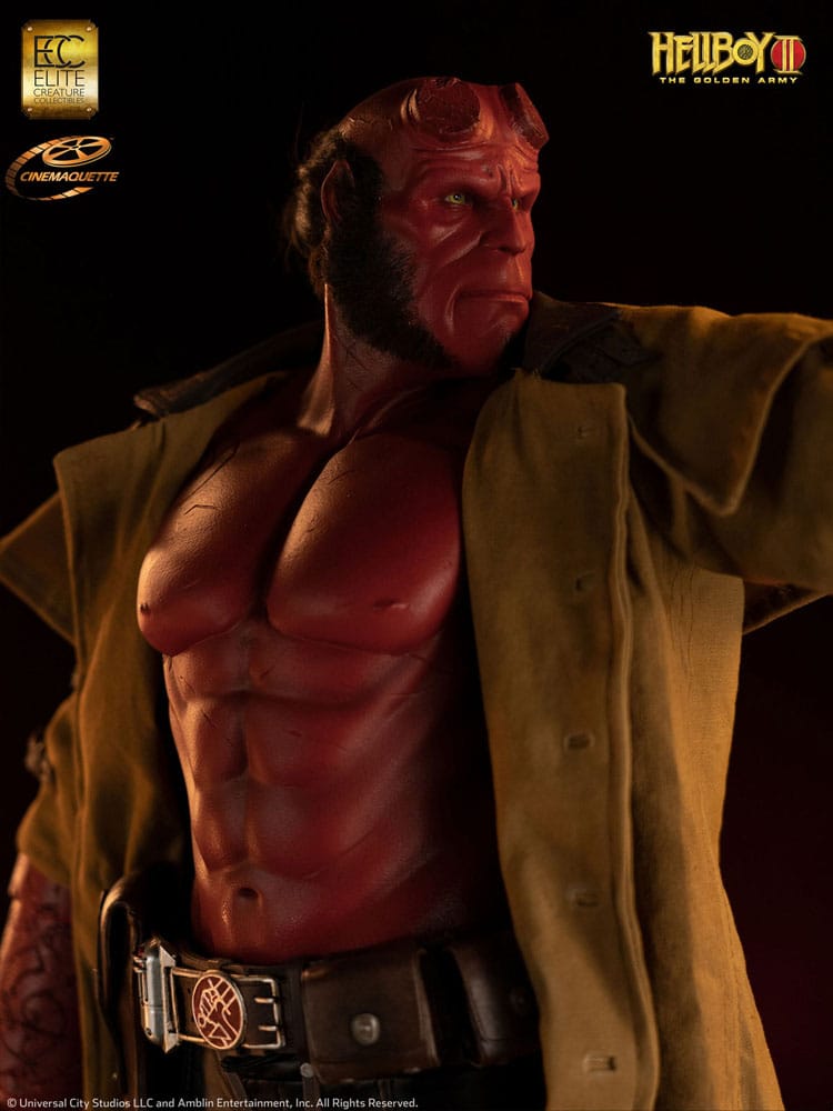 Hellboy II: The Golden Army Elite Creature Line Statue 1/3 Hellboy 86 cm