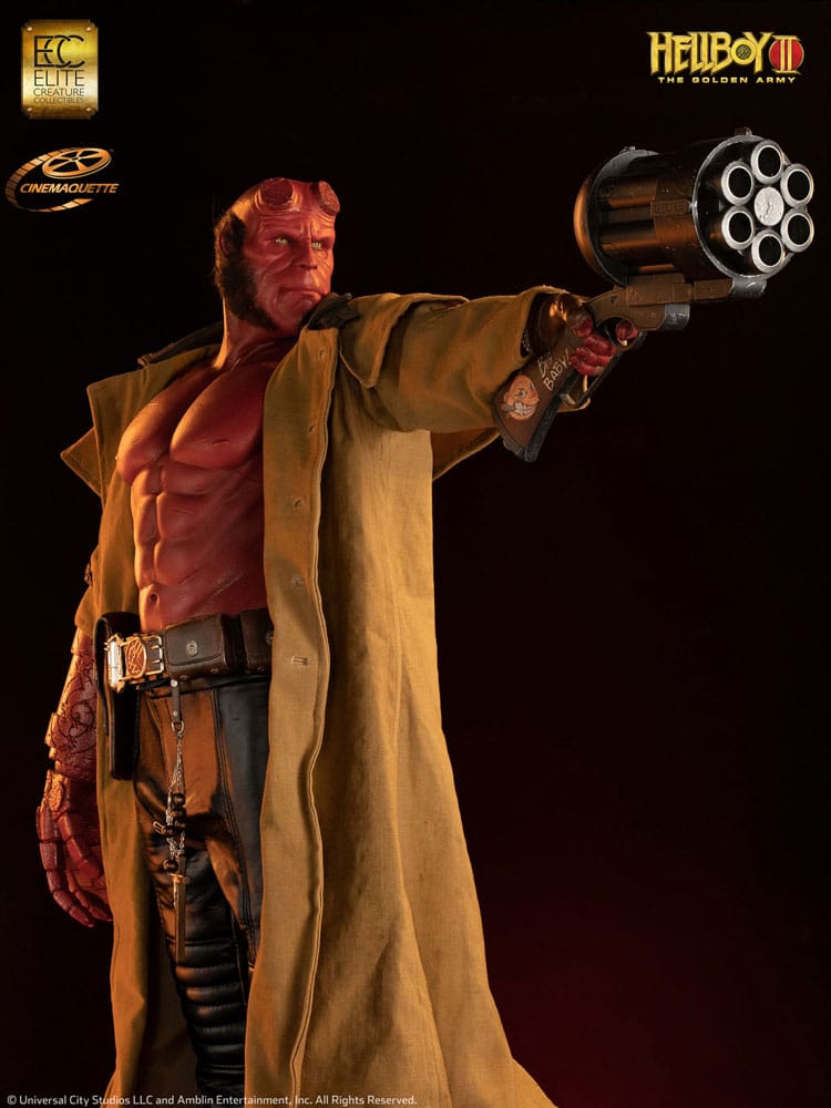 Hellboy II: The Golden Army Elite Creature Line Statue 1/3 Hellboy 86 cm