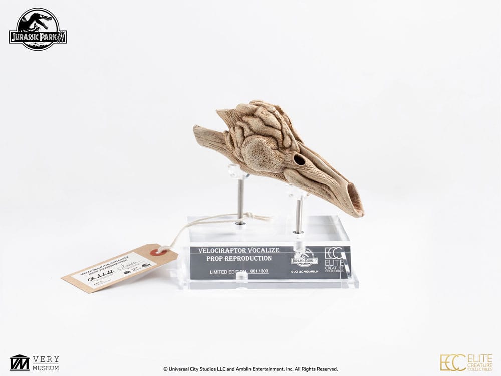 Jurassic Park III Prop Replica 1/1 Velociraptor Resonance Chamber 18 cm