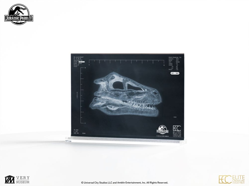 Jurassic Park III Prop Replica 1/1 Velociraptor Resonance Chamber 18 cm