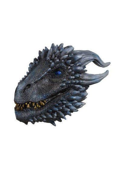 Game of Thrones Latex Mask White Walker Dragon