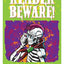 Goosebumps Metal Sign Reader Beware